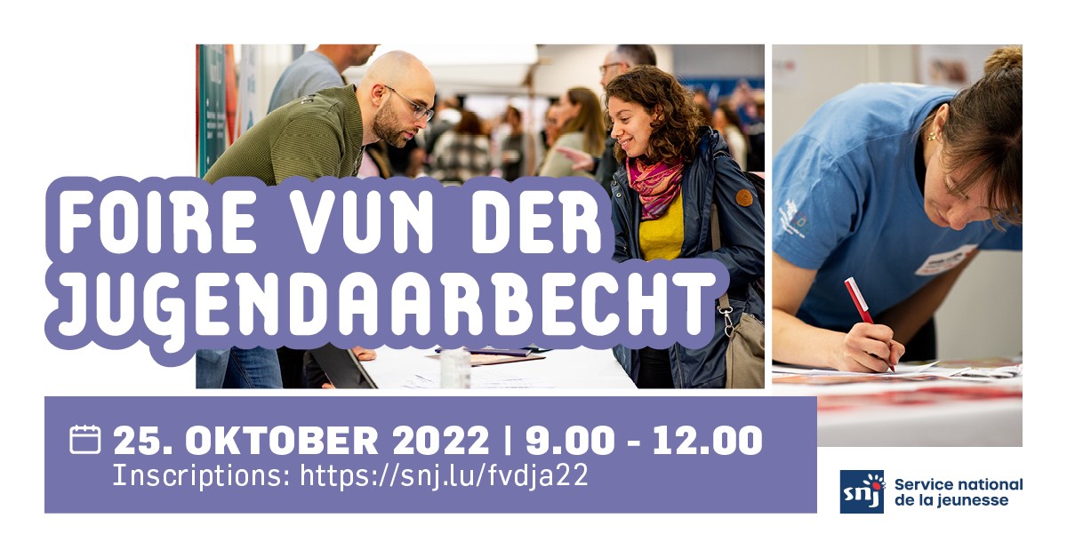 Foire vun der Jugendaarbecht 2022