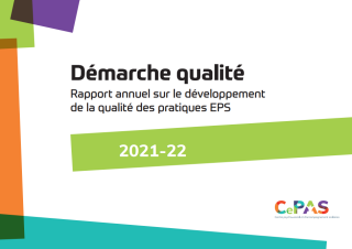  Premier rapport annuel commun sur le développement de la qualité des pratiques 
