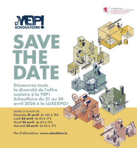 D'YEP! SCHOULFOIRE 2024 – SAVE THE DATE!