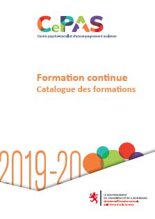 Capture-catalogue-Formation continue SePAS-CePAS-2019-2020