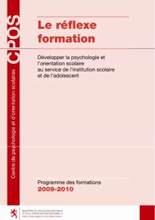 brochure 2009_pt.pub, Programme de la formation continue / 2009-2010