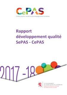 Développement qualité - SePAS-CePAS-rapport-2017-18