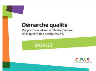 Le rapport qualité EPS 2022-2023 est disponible ! 